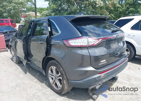 2017 Ford Edge Titanium из США, поврежденный, VIN 2FMPK4K95HBB77645